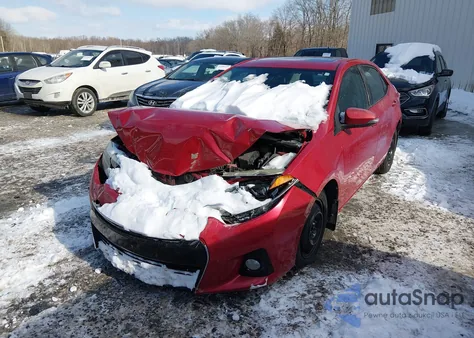 2016 Toyota Corolla S Plus из США, поврежденный, VIN 2T1BURHE1GC654118